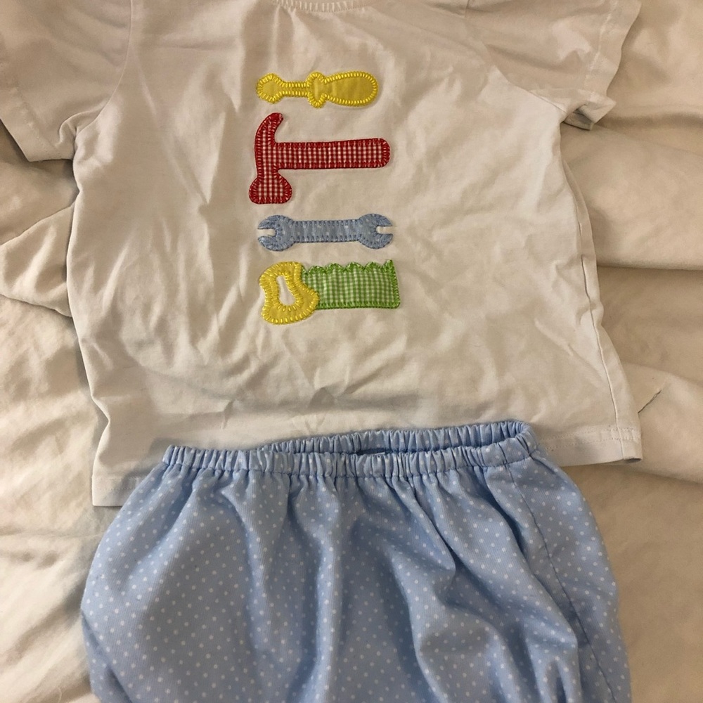 Cecil and Lou boys diaper set